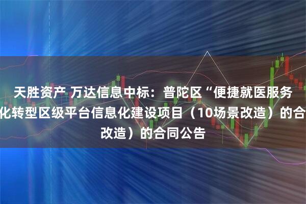 天胜资产 万达信息中标：普陀区“便捷就医服务”数字化转型区级平台信息化建设项目（10场景改造）的合同公告