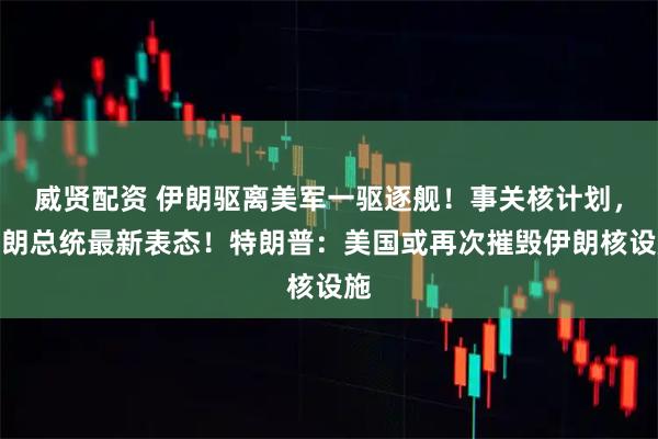 威贤配资 伊朗驱离美军一驱逐舰！事关核计划，伊朗总统最新表态！特朗普：美国或再次摧毁伊朗核设施
